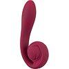 Rosenrot Vibrator Flexibil, 2 Motoare, 10 Moduri Roșu