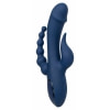 Triple Orgasme CalExotics — Vibrator Reîncărcabil Albastru