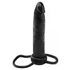 Dildo Anal Double Trouble 15cm Negru