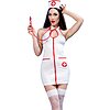 Costum Chilirose Nurse CR4430 Alb L-XL