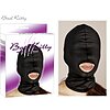 Masca Bad Kitty Head Mask Mouth — Neagră, Discretă