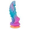 Mystic Dragon – Dildo Fosforescent cu Ventuză Puternică 21.5cm Multicolor