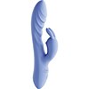 Lovetoy Swirl Vibrator Din silicon, 3+7, Reîncărcabil Mov