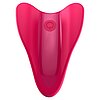 Vibrator High Fly Finger Satisfyer Roșu