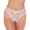 Chilot Amorable Open Adeline Alb S-L