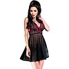 Babydoll Chilirose CR4214-1 Negru L-XL