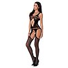Catsuit Passion BS057 Negru S-L