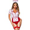 Costum Leg Avenue Nurse Feelgood Rosu M