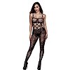 Catsuit Decupat Baci Lace Negru S-L