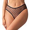 Crotchless Panties Obsessive Nuites Negru L-XL