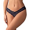 Crotchless Thong Obsessive Nightly Albastru XS-S