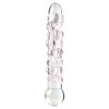 Dildo Icicles Hand Blown Glass 17.8cm Transparent
