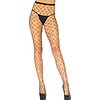 Dresuri Leg Avenue Rhinestone Plasa Negru XS-L