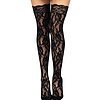 Dresuri Leg Avenue Rose Lace Negru XS-L