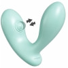 DuoVibe II – Vibrator punct G cu Tapping, 9 Moduri, Reîncărcabil Verde