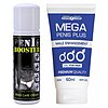 Pachet Gel Mărire Penis Mega Penis Plus 65ml Și Cremă Pentru Potență Penis Booster 125ml