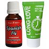 Pachet Gel Ejaculare Precoce Long Love 50ml + Picături Afrodisiace Spanish Fly 20ml