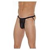 Chilot Amorable Transparent Jockstrap Negru S-L