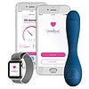Vibrator App Control Blue Motion Nex2 OhMiBod Albastru