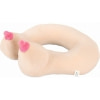Pernă Cervicală Plush cu Formă de Sâni
