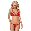 Set Obsessive 838-SET Rosu S-M