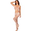 Catsuit Obsessive G330 Alb XL-2XL