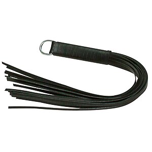 Bici Leather Flogger Negru Thumb 1
