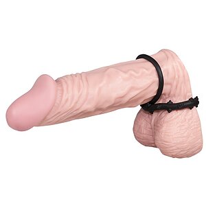 Inel Pentru Penis Steely Negru Thumb 2