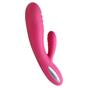 Vibrator Rabbit Cu Încălzire Svakom Adonis Roșu Thumb 2