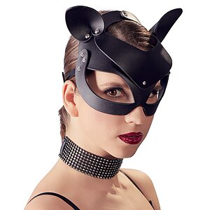 Mască Catwoman Bad Kitty Negru Thumb 1