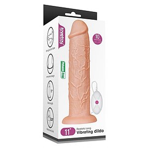 Vibrator Realistic 28cm Long Thumb 1