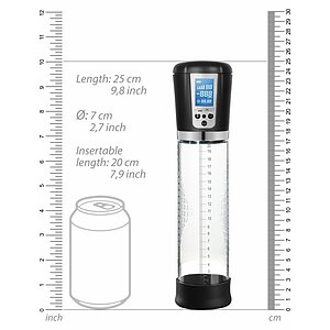 Premium Rechargeable Automatic LCD Pump - Transparent Thumb 3