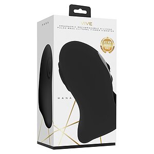 Vibrator Hana Finger Negru Thumb 7