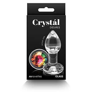 Crystal Desires Rainbow Gem S Plug Anal Multicolor Thumb 2