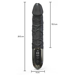 Hidden Desire Anal Power Vibrator Negru Reîncărcabil Thumb 4