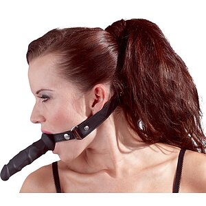 Căluș Cu Dildo Negru Thumb 2