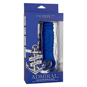 Manșon Penis Beaded Extension Albastru Thumb 1