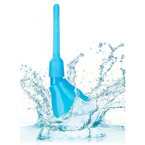 Irigator Anal Și vaginal CalExotics 162 ml, Albastru Thumb 3