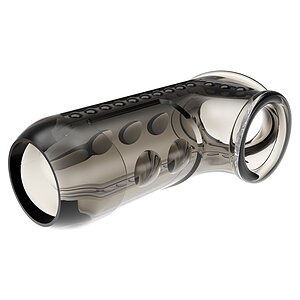 Pretty Love Manșon Texturat TPE — Soft și Waterproof Gri Thumb 4