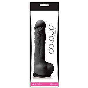 Dildo Cu Ventuză Negru Thumb 1