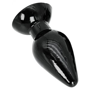 Plug Anal XXL 14 cm — Negru, Bază Lată Pentru siguranță Thumb 1