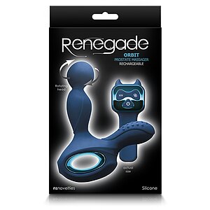 Stimulator Prostată Renegade Orbit Albastru Thumb 1