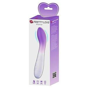 Pretty Love Bishop, Vibrator curbat Punct G, 30 Funcții Mov Thumb 7