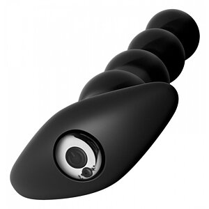 Bile Anale Cu Vibrații Reîncărcabile Anal Fantasy Negru Thumb 1