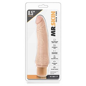 Vibrator Realist Mr. Skin Penis Vibe 22cm Thumb 1