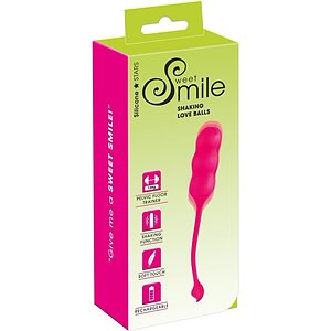 Sweet Smile Bile Shaking Reîncărcabile Roz Thumb 13