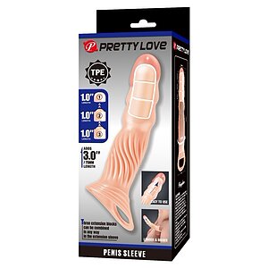 Pretty Love Debra — Extensie Penian Realistă Din TPE Thumb 7