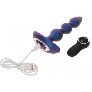 Anal Plug Buttocks The Bold Beaded Albastru Thumb 2