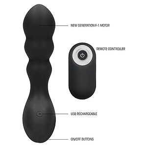 Vibrator Anal No. 78 Rechargeable Negru Thumb 8