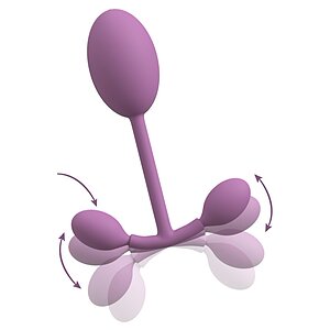 You2Toys Antrenor Pelvin cu Greutăți Oscilante 78g Mov Thumb 5